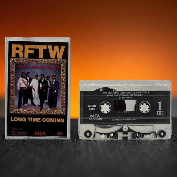 •READY FOR THE WORLD - LONG TIME COMING• ~1986 OG PRESSING~ (CASSETTE TAPE)