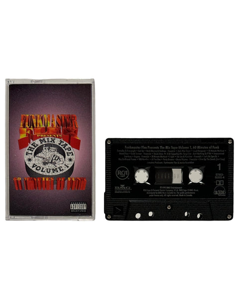 •FUNKMASTER FLEX PRESENTS - THE MIX TAPE VOLUME 1• ~1995 OG CANADIAN PRESSING~ (CASSETTE TAPE) (BLACK SHELL)