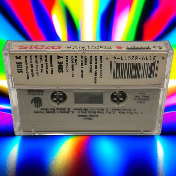 •STEZO ~ CRAZY NOISE• ~1989 OG PRESSING~ (CASSETTE TAPE) (1)
