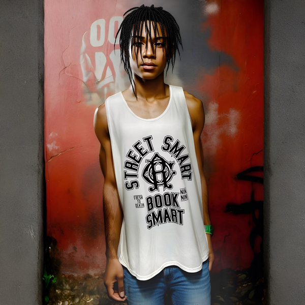 ^ROCAWEAR^ (WHITE) ~STREET SMART~ TANK TOP