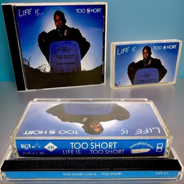 •TOO $HORT - LIFE IS… TOO $HORT• (1989) (CASSETTE & CD AVAILABLE) (ORIGINAL PRESSINGS)