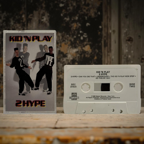 •KID ‘N PLAY - 2 HYPE• ~1988 OG PRESSING~ (CASSETTE TAPE)