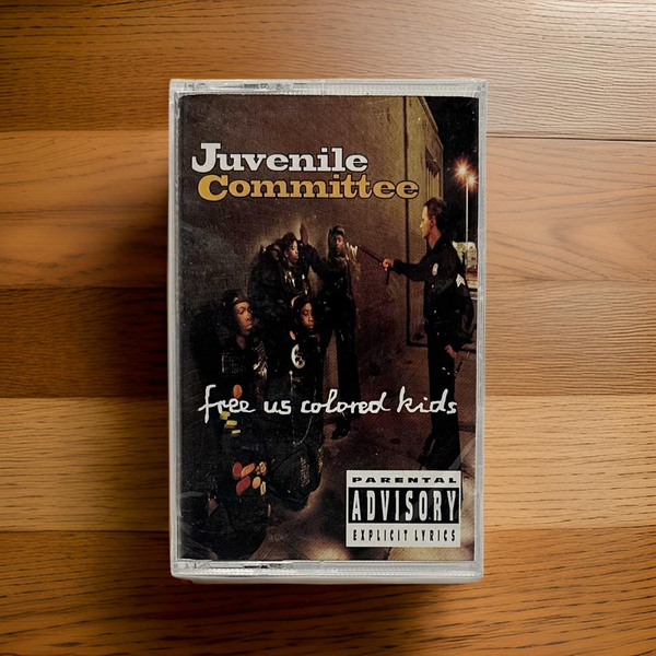 •JUVENILE COMMITTEE - FREE US COLORED KIDS• ~1993 OG PRESSING~ (SEALED) (CASSETTE TAPE)