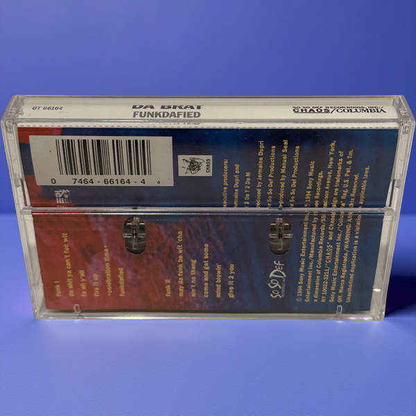 •DA BRAT - FUNKDAFIED• ~1994 OG PRESSING~ (CASSETTE TAPE)