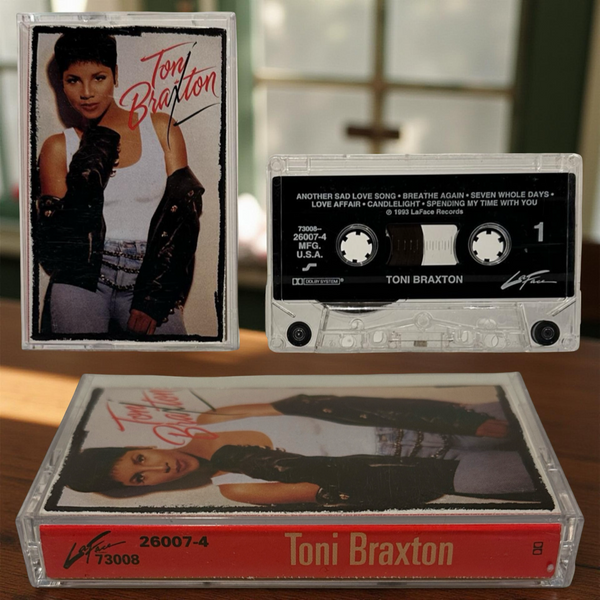 •TONI BRAXTON - TONI BRAXTON• ~1992 OG PRESSING~ (CASSETTE TAPE)