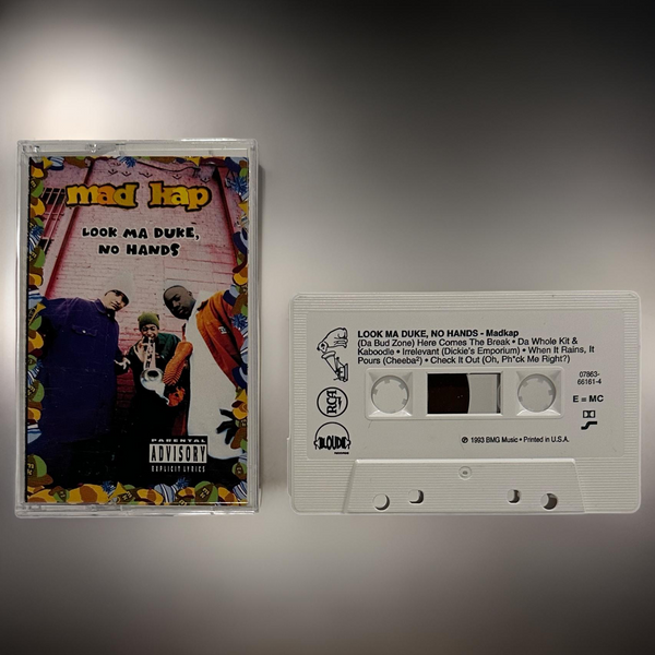 •MADKAP ~ LOOK MA DUKE, NO HANDS• ~1993 OG PRESSING~ (CASSETTE TAPE)