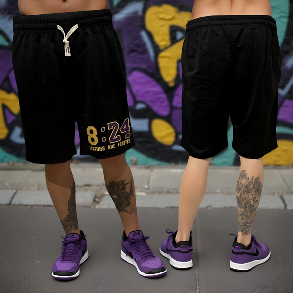 •24 MAMBA KOBE• ~Shorts summer activewear~ (Front pockets & drawstring closure)