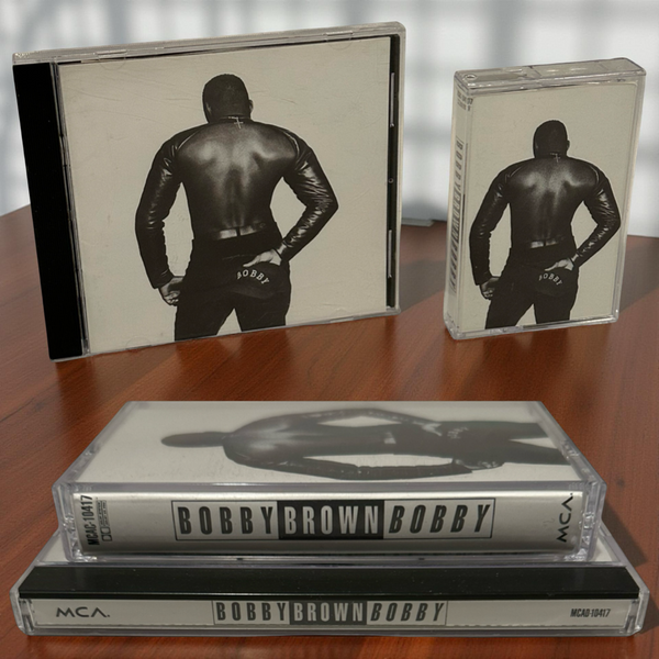 •BOBBY BROWN - BOBBY• ~1992 OG PRESSINGS~ (CD & CASSETTE TAPE)
