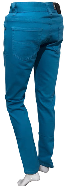 ^VICTORIOUS^ (TURQUOISE) SKINNY JEANS FOR MEN