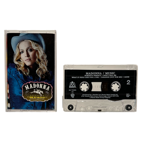 •MADONNA - MUSIC• ~2000 OG CANADIAN PRESSING~ (CASSETTE TAPE)