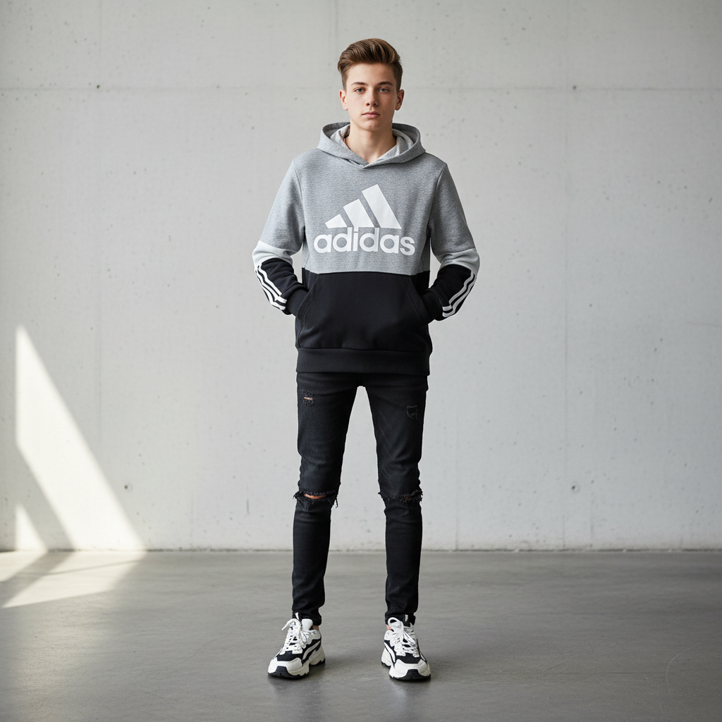 *PRE-LOVED* •Adidas• ~Youth Hoodie~ (14/16)