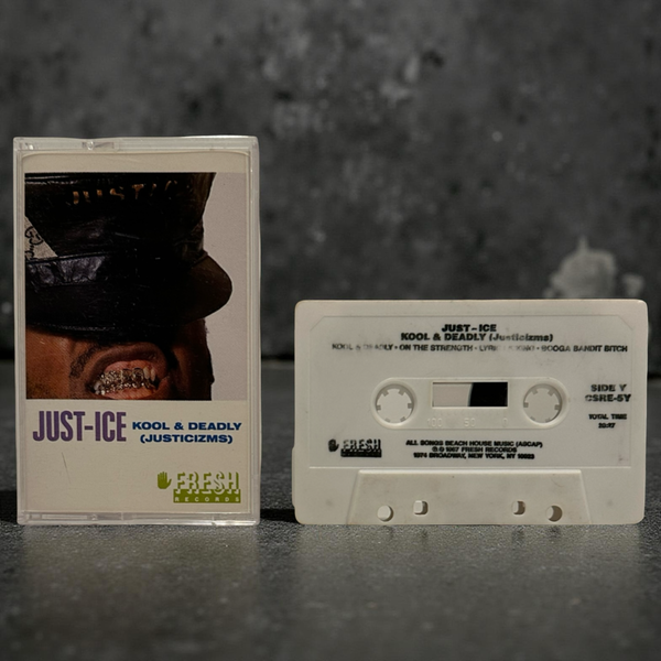 •JUST-ICE - KOOL & DEADLY (LUSTICIZMS)• ~1997 OG PRESSING~ (CASSETTE TAPE)