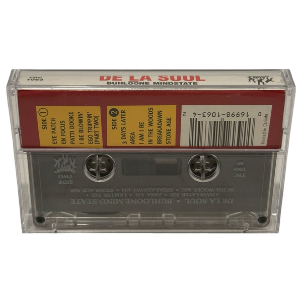 •DE LA SOUL - BUHLOONE MINDSTATE• ~1993 OG PRESSING~ (CASSETTE TAPE)