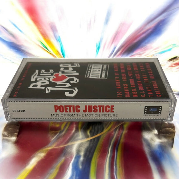 •POETIC JUSTICE - MUSIC FROM THE MOTION PICTURE• ~1993 OG PRESSING~ (CASSETTE TAPE)