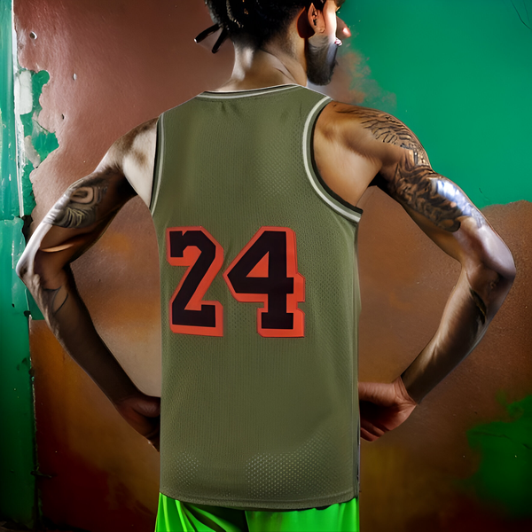 ^THE CITY OF ANGELS 8/24^ Basketball Jerseys (Stitched Logos & Numbers)