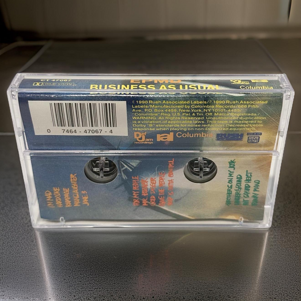 •EPMD - BUSINESS AS USUAL• ~1990 ORIGINAL PRESSING~ (CASSETTE TAPE) (2)
