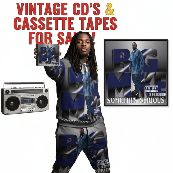•BIG MIKE - SOMETHIN’ SERIOUS• ~1994 OG PRESSINGS~ (CD & CASSETTE TAPE)