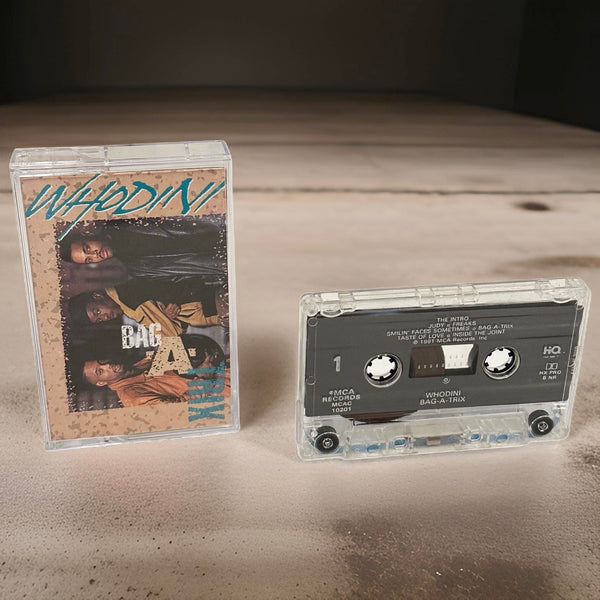 •WHODINI ~ BAG-A-TRIX• (1991 OG PRESSING) (CASSETTE TAPE)