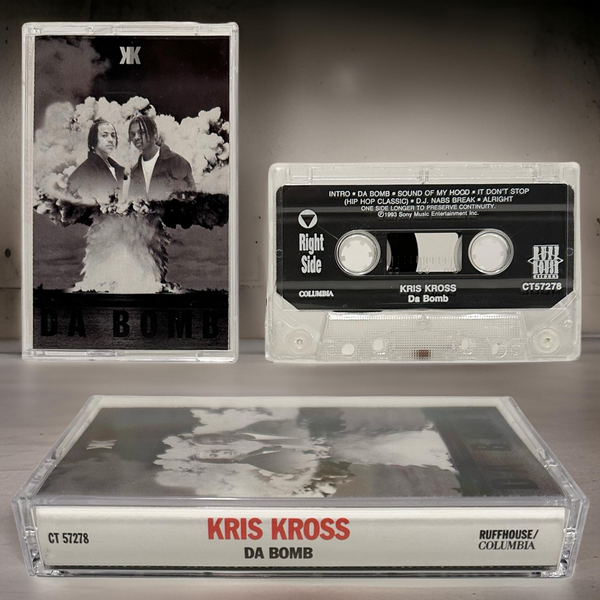 •KRIS KROSS -DA BOMB• ~1993 OG PRESS~ (CASSETTE TAPE) (1)