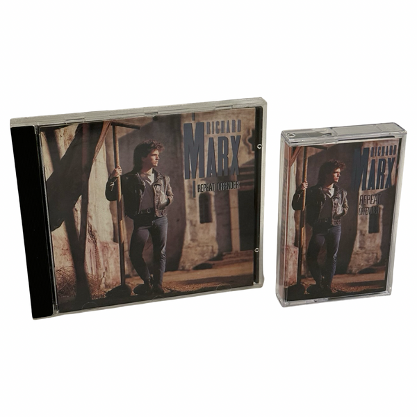•RICHARD MARX - REPEAT OFFENDER• ~1989 OG CANADIAN PRESSINGS~ (CD & CASSETTE TAPE)
