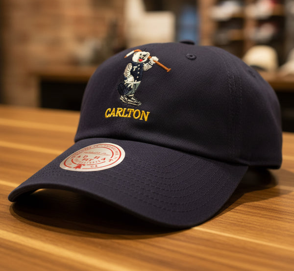 *Toronto Maple Leafs* ~CARLTON~ (Mascot) adjustable dad hats by Mitchell & Ness