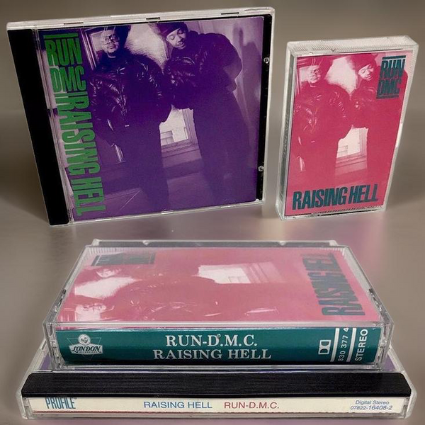 •RUN-D.M.C. - RAISING HELL• (1986) (CASSETTE & CD AVAILABLE) (ORIGINAL PRESSINGS)