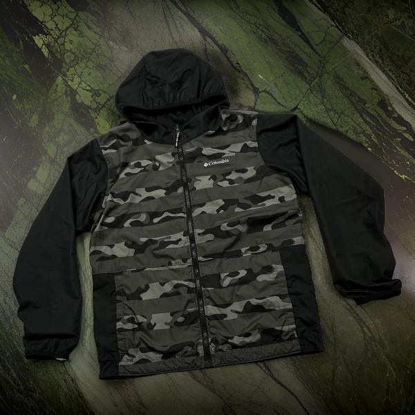 *PRE-LOVED* •Columbia• ~zip up reversible spring jacket~ (Boys Small)