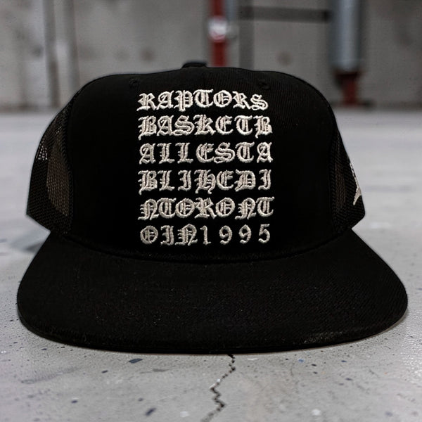 *TORONTO RAPTORS* Trucker Mesh Style Snapback Hats by Mitchell & Ness (Rare Promo Sample)