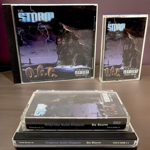 •ORIGINOO GUNN CLAPPAZ - DA STORM• (1996) (CASSETTE & CD AVAILABLE) (ORIGINAL PRESSINGS)