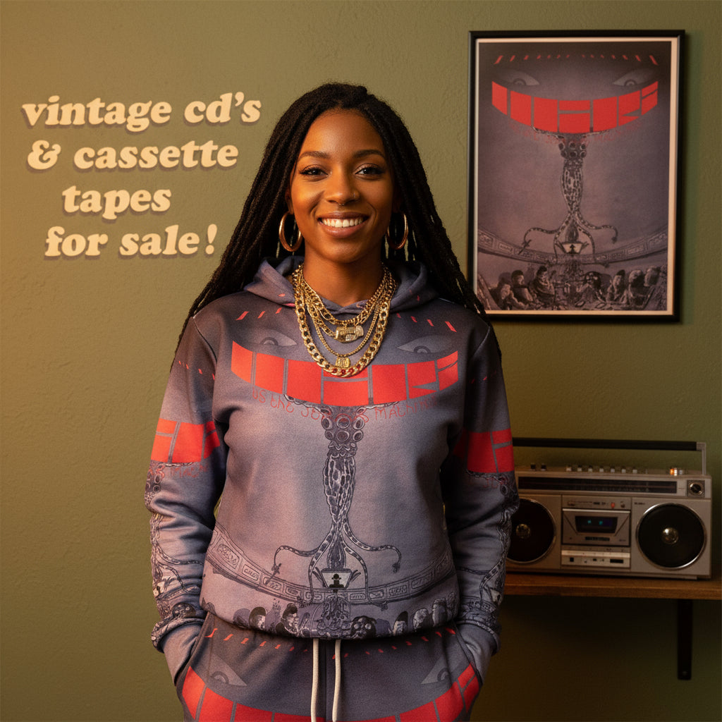 •SHABAZZ PALACES ~ QUAZARZ VS. THE JEALOUS MACHINE• ~2017 SEALED OG PRESSING~ (CASSETTE TAPE)