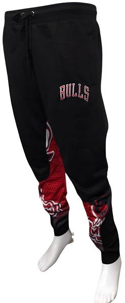 ^BULLS^ (WINDY CITY) *CUT & SEW* LUXURY JOGGER SWEATPANTS