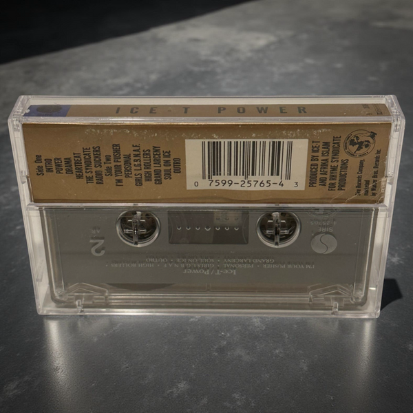 •ICE-T - POWER-• ~1988 OG PRESSING~ (CASSETTE TAPE)
