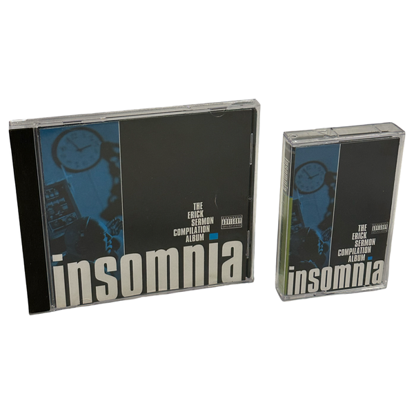 •INSOMNIA - THE ERICK SERMON COMPILATION ALBUM• ~1996 OG PRESSINGS~ (CD & CASSETTE TAPE)