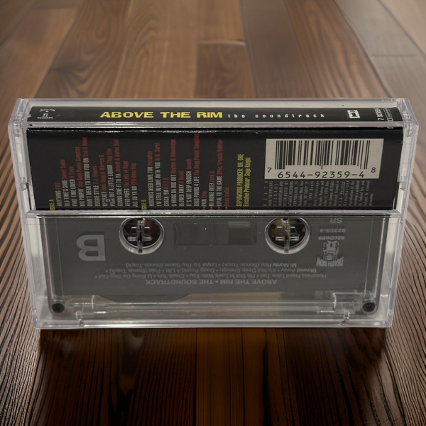 •ABOVE THE RIM ~ SOUNDTRACK• ~1994 OG PRESSING~ (CASSETTE TAPE) (1)
