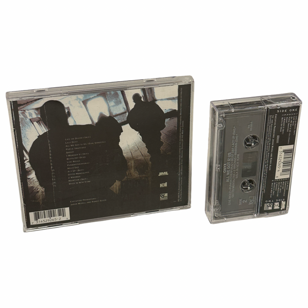 •ONYX - ALL WE GOT IZ US• ~1995 OG PRESSINGS~ (CD & CASSETTE TAPE)