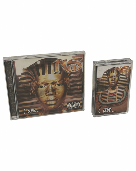 •NAS - I AM…• ~1999 OG PRESSING~ (CD & CASSETTE TAPE)