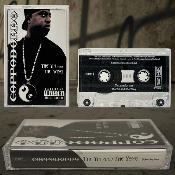 •CAPPADONNA - THE YIN AND THE YANG• ~2001 OG PRESSING~ (CASSETTE TAPE)