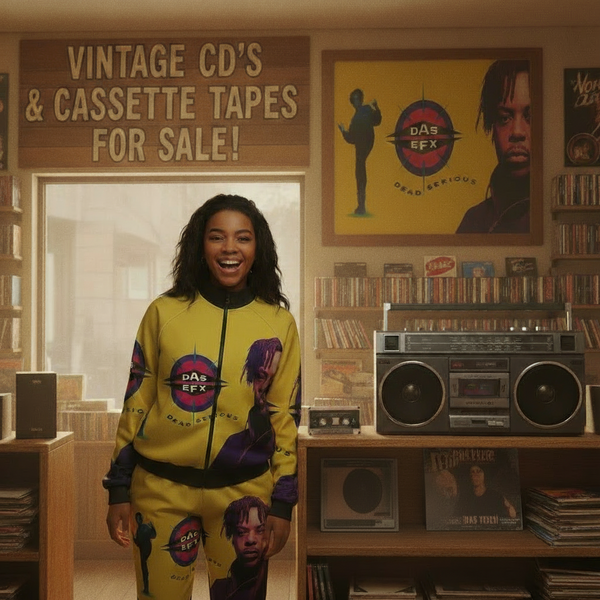 •DAS EFX ~ DEAD SERIOUS• ~1992 OG PRESSING~ (CASSETTE TAPE) (2)