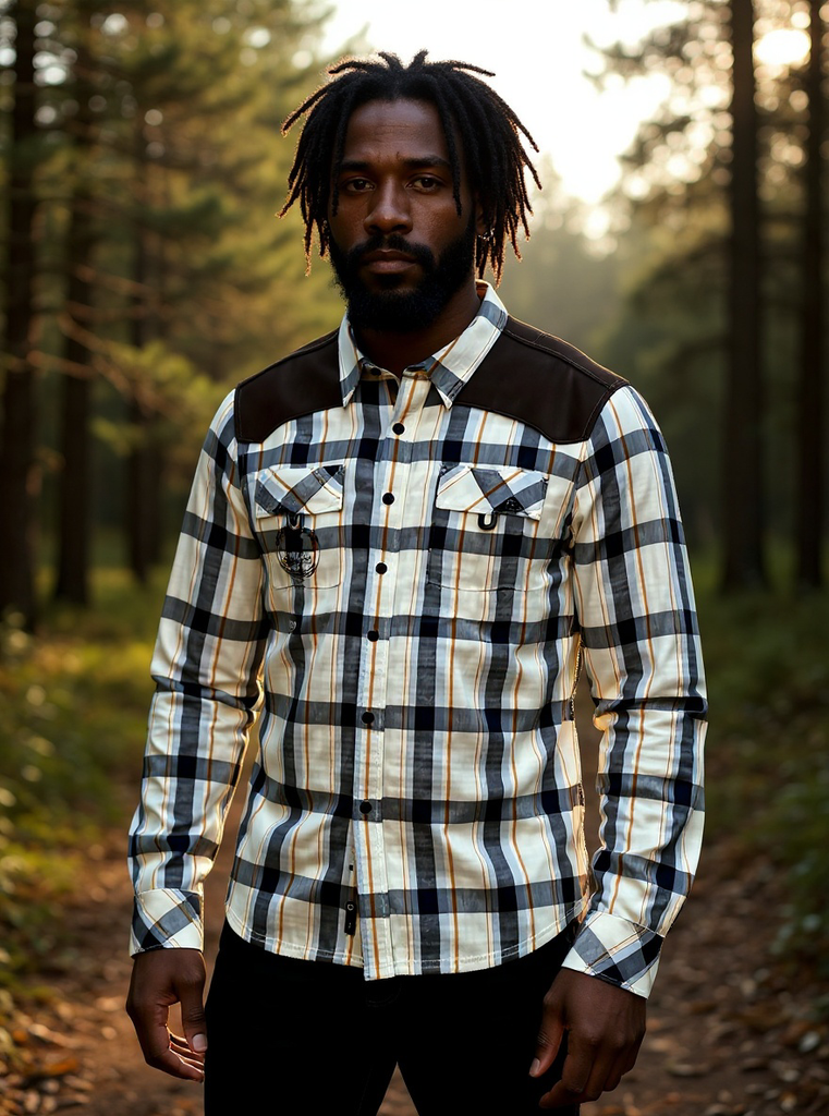 *Rocawear* ~Button Up Flannel Shirt~ (XL)