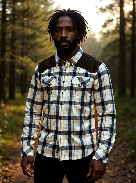 *Rocawear* ~Button Up Flannel Shirt~ (XL)