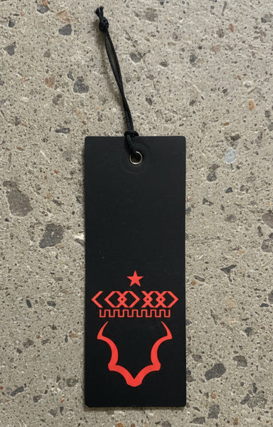 *KOODOO* (RED-MULTI) LUXURY CREWNECK SCOOP TAIL SWEATSHIRT