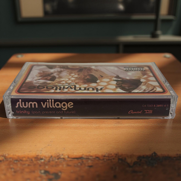 •SLUM VILLAGE - TRINITY (PAST, PRESENT & FUTURE) ~2002 OG PRESSING~ (CASSETTE TAPE)