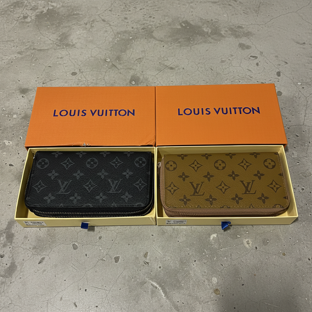 *Luxury* •Double zip women’s wallets•