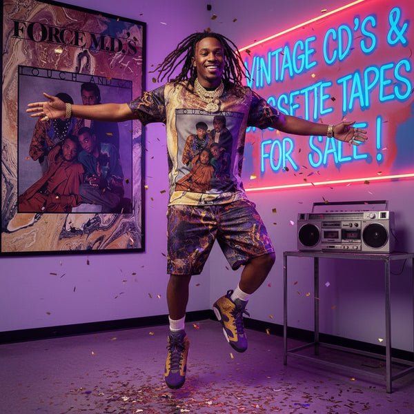 •FORCE M.D.’S ~ TOUCH AND GO• ~1987 OG PRESSING~ (CASSETTE TAPE)