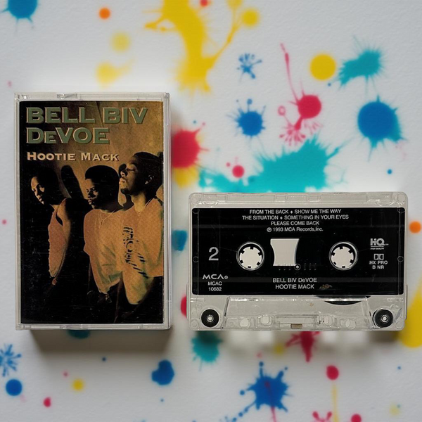 •BELL BIV DEVOE - HOOTIE MACK• ~1993 OG PRESSING~ (CASSETTE TAPE)