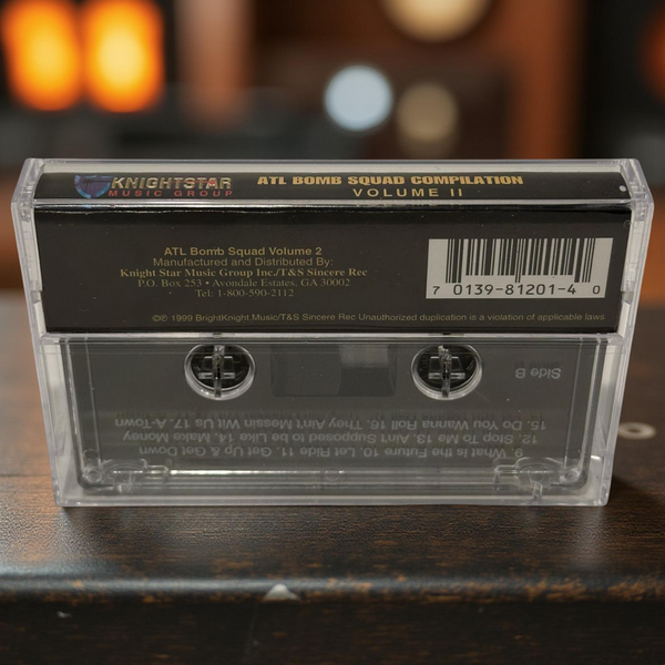 •ATL BOMB SQUAD COMPILATION - VOLUME II• ~1999 OG PRESSING~ (CASSETTE TAPE)