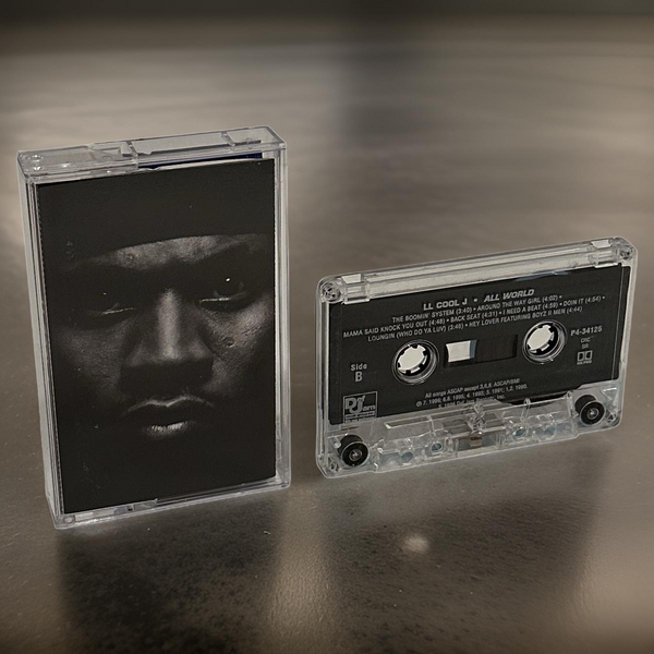 •LL COOL J ~ ALL WORLD• ~1996 OG PRESSING~ (CASSETTE TAPE)