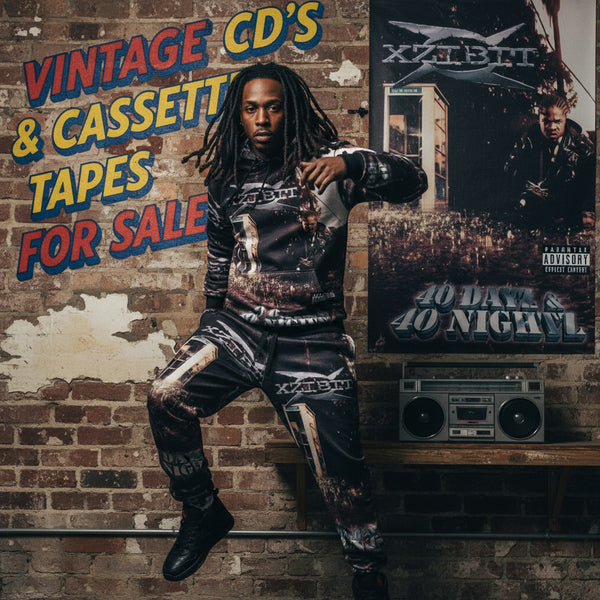 •XZIBIT - 40 DAYZ & 40 NIGHTZ• ~1998 OG PRESSING~ (CASSETTE TAPE)