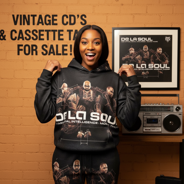 •DE LA SOUL ~ ART OFFICIAL INTELLIGENCE ///: MOSAIC THUMP• ~2000 OG PRESSING~ (CASSETTE TAPE) (2)
