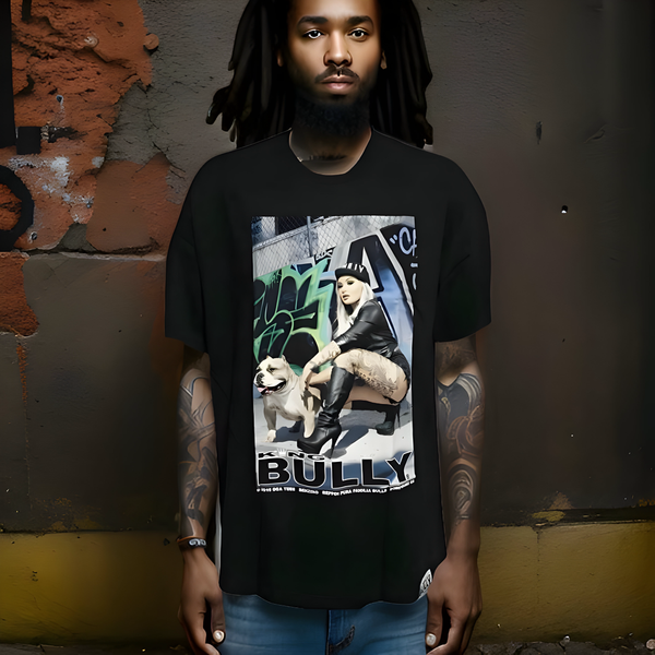 ^DGA^ (BLACK) ~KING BULLY~ SHORT SLEEVE T-SHIRT